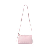 Sac bandoulière gde capacité rose clair Solid Color