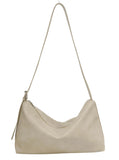 Sac épaule gde capacité vert clair Solid Color