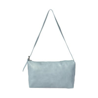 Sac épaule gde capacité bleu clair Solid Color