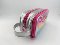 Trousse papeterie double argentée paillette The Powepuff Girls