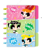 Carnet spirales avec séparateurs 80 pages The Powerpuff Girls