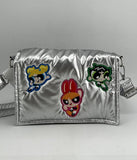 Sac bandoulière argenté The Powepuff Girls