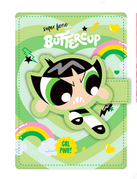 Carnet 80 pages avec fermeture magnétique Rebelle The Powepuff Girls