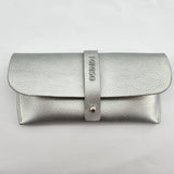 Etui à lunettes gris Silvery Gray