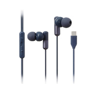 Écouteurs intra-auriculaires bleu foncé Type-C modèle PA242C Life is for Fun Series