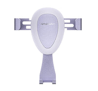 Support de téléphone violet pour voiture Life is for Fun Series
