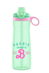Gourde plastique sport 1000ml verte Barbie Colorful Collection
