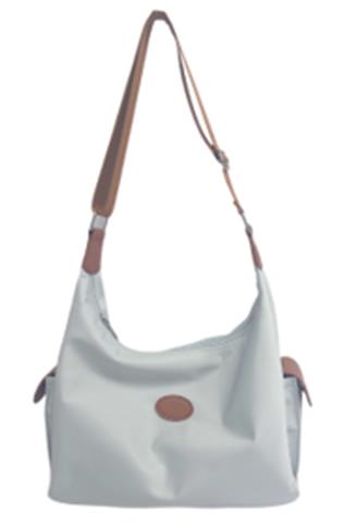 Sac bandoulière souple bleu clair Dumpling Series