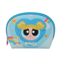 Trousse cosmétique demie lune bleue the Powerpuff Girls Collection