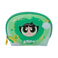 Trousse cosmétique demie lune verte the Powerpuff Girls Collection
