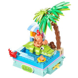 Blocs de construction Summer Beach Capybara Series