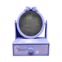 Mini organiseur avec tiroir et miroir Kuromi Flower Language Sanrio