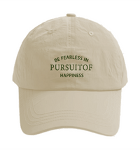 Casquette de baseball khaki brodée Fashionable Séries