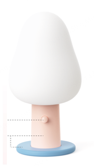 Veilleuse LED rose Light Forest Series
