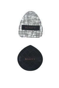 Eponge maquillage style Chanel x2 Black Gold Series