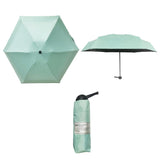 Parapluie petit format vert clair Mini Umbrella