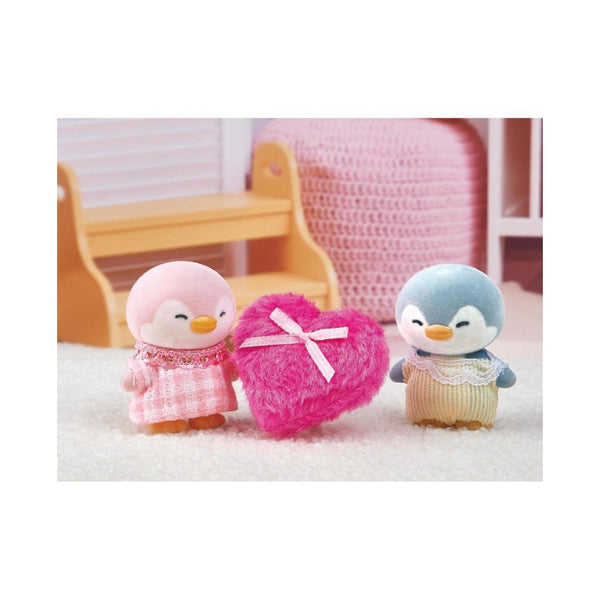 Jeu Penpen 2 personnages avc coeur MINI FAMILY Flocking Séries