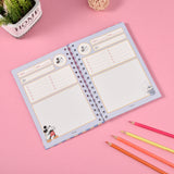 Plannificateur A5 journalier 72 pages Disney Mickey Series