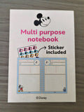 Plannificateur A5 journalier 72 pages Disney Mickey Series