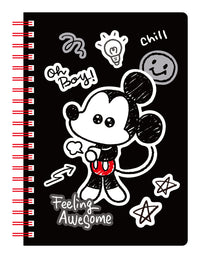 Plannificateur A5 72 pages avc autocollants Disney Mickey Series