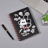 Plannificateur A5 72 pages avc autocollants Disney Mickey Series
