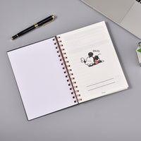 Plannificateur A5 72 pages avc autocollants Disney Mickey Series