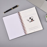 Plannificateur A5 72 pages avc autocollants Disney Mickey Series