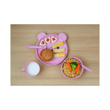 Ensemble de couverts Ours Rose 5pcs Lovely Pet Séries