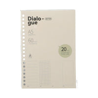 Carnet A5 60 pages Gray & Blue Collection