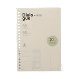 Carnet A5 60 pages Gray & Blue Collection