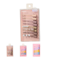 Pinces à cheveux x8 pièces marron ou colorées Hair Styling Series