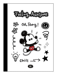 Carnet B5 40 pages Mickey DISNEY Marvellous