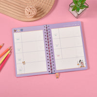 Plannificateur A5 72 pages 6 mois Mickey DISNEY Food