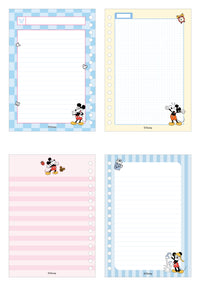 Carnet 80 pages Food Disney Mickey Series