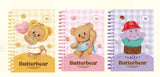 Carnet couverture douce Butterbear Collection