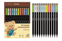 Crayons de couleur 12 couleurs Butterbear Collection