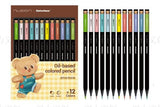 Crayons de couleur 12 couleurs Butterbear Collection