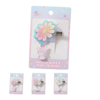 Pince à cheveux Hello Kitty language des fleurs Sanrio Friends