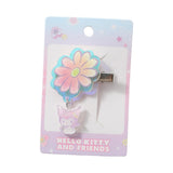 Pince à cheveux Hello Kitty language des fleurs Sanrio Friends