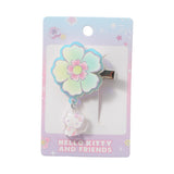 Pince à cheveux Hello Kitty language des fleurs Sanrio Friends
