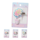 Pince à cheveux Hello Kitty language des fleurs Sanrio Friends