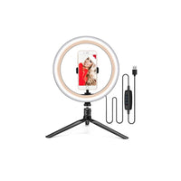 Support de téléphone sur pied avec lumière