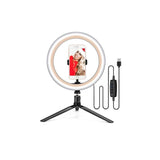 Support de téléphone sur pied avec lumière