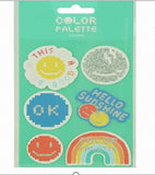 Stickers Color palette  Rainbow