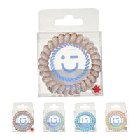 Élastiques à cheveux spirale 2 pièces WINK Series