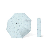Grand parapluie 4 plis bleu Creative Letter Séries