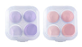 Éponges de maquillage x4 avec boîte de rangement Makeup Series