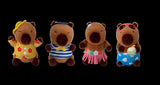 Peluches Mimi Bara 13cm 4 modèle assortis Mimi Bara Beach Séries