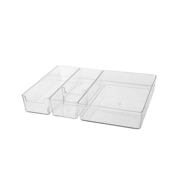 Boîtes transparentes x4