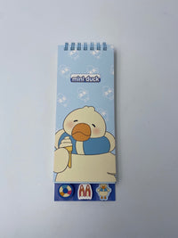 Carnet fin 80 pages canard avec bouée Diving duck